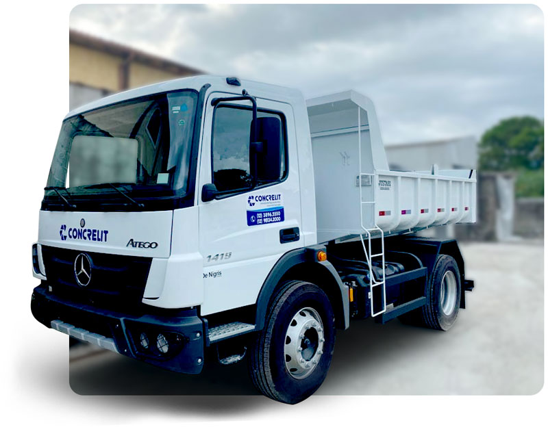 Caminhao Mercedes Benz Basculante Truck